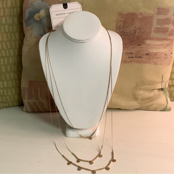 Melrose and Market Jewelry - Melrose & Market 3 Strand Necklace